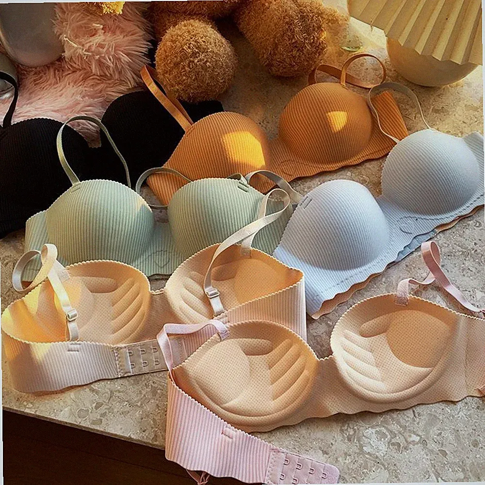 Halbschalen BH Dessous für Damen tiefer Ausschnitt Weste Style mit offenem Rüc