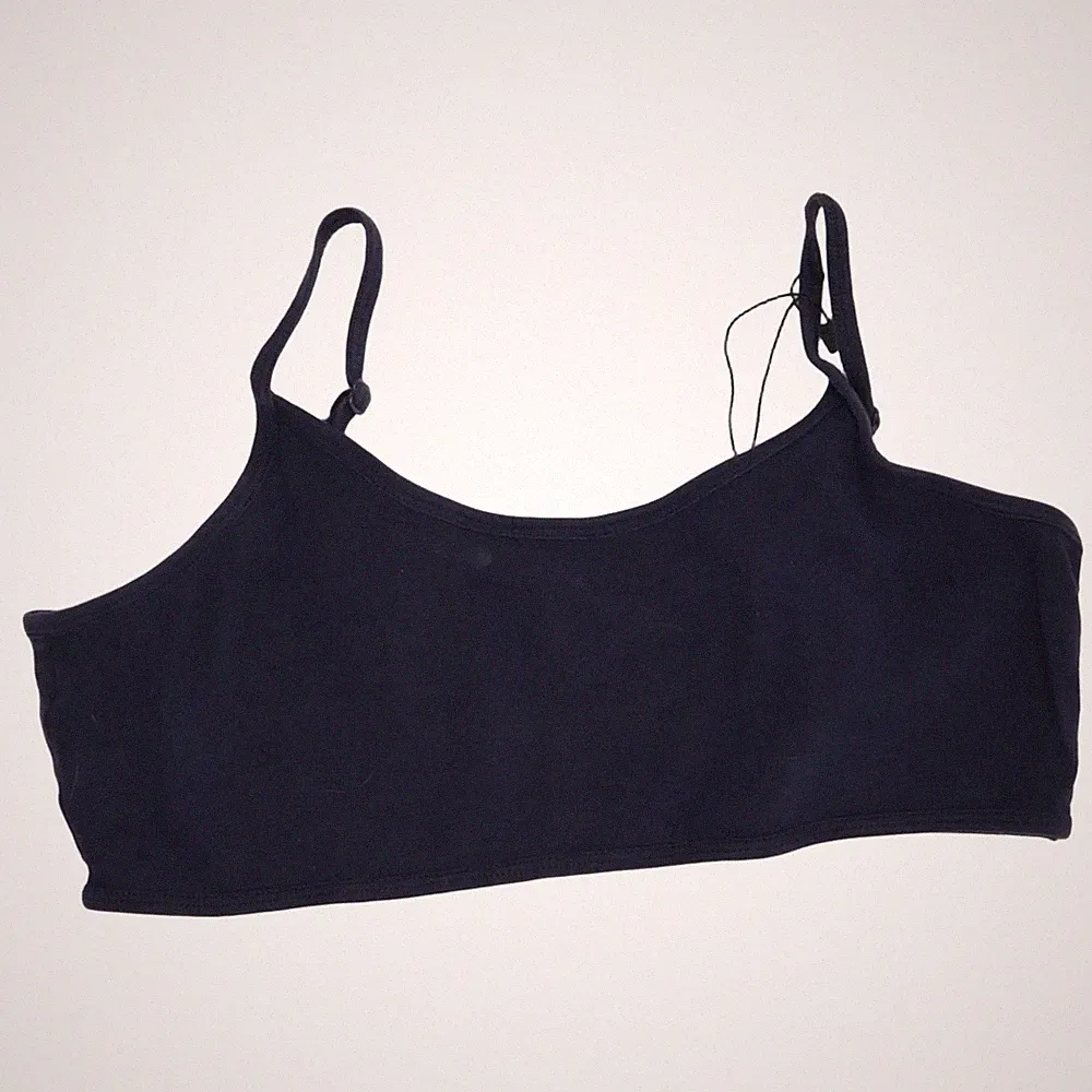 Here and There, Bandeau-BH, Größe: XXS, Blau, Baumwolle/Elasthan, Sonstiges #7u7