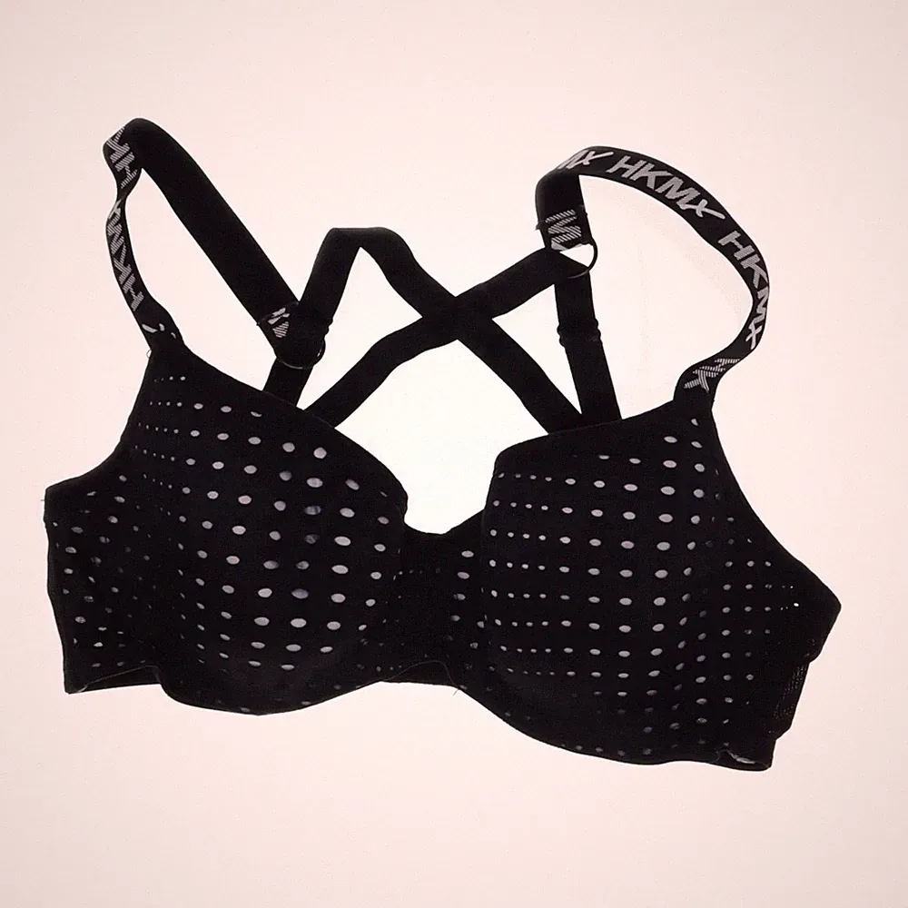 HKMX by Hunkemöller, Sport-BH, Größe: 75C, Schwarz/Weiß #xAN