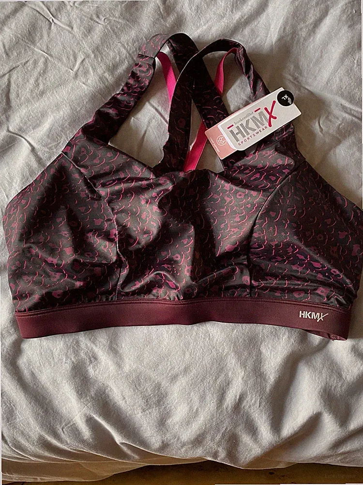 HKMX Hunkemöller - Sport BH - XL - Lila/pink
