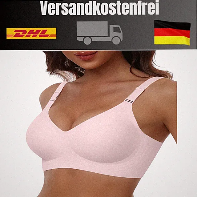 HORISUN Nahtloser BH Push-Up Vollständige Abdeckung Damen