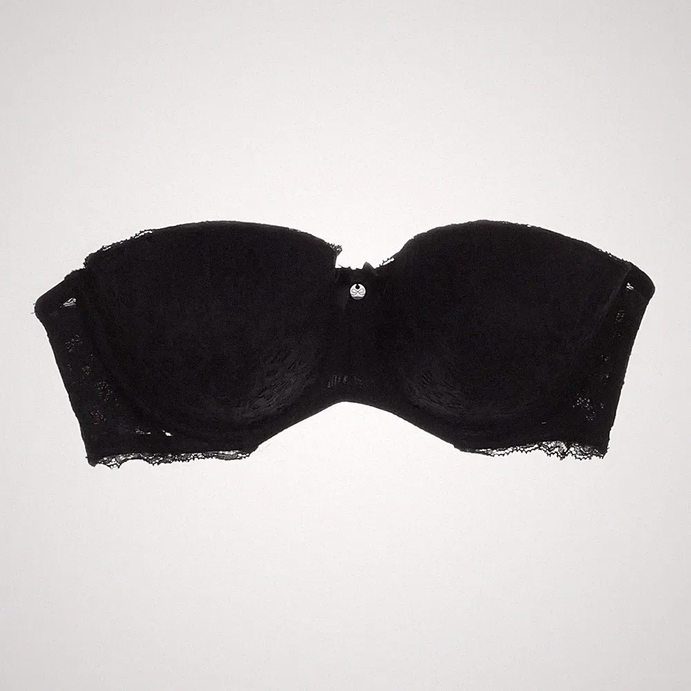 Hunkemöller, Bandeau-BH, Größe: 70D, Schwarz, Elasthan/Polyamid/Polyester #vmG