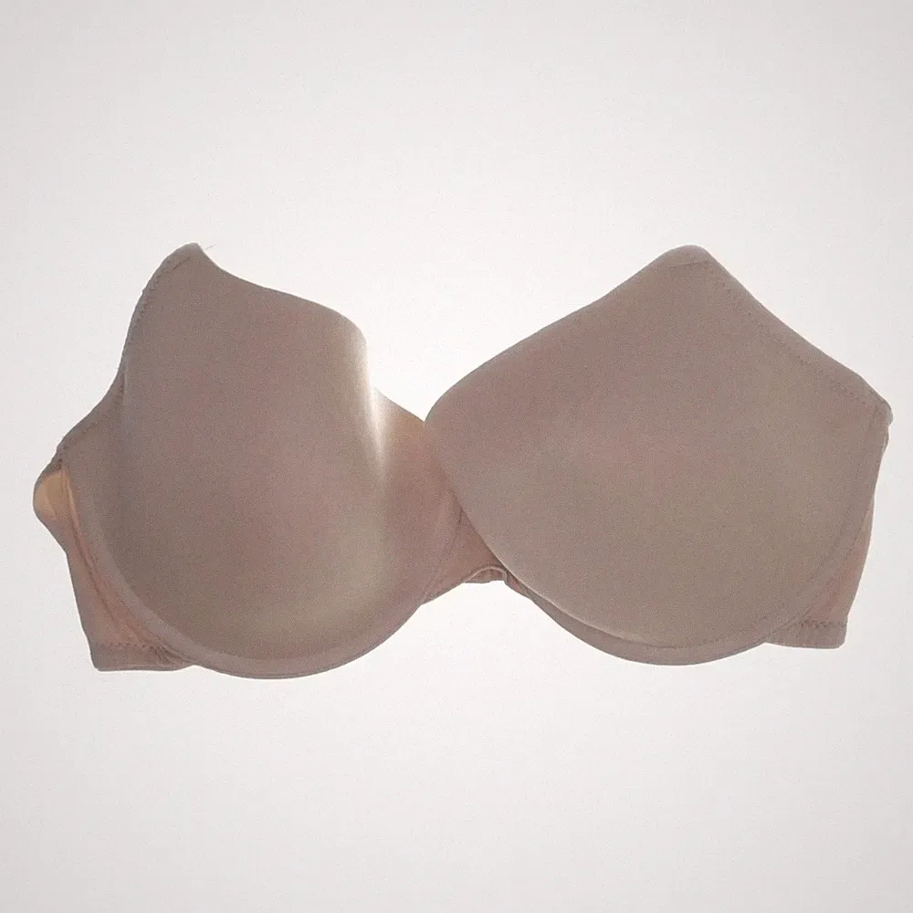 Hunkemöller, Bandeau-BH, Größe: 75E, Beige, Elasthan/Polyamid/Polyester #xxF