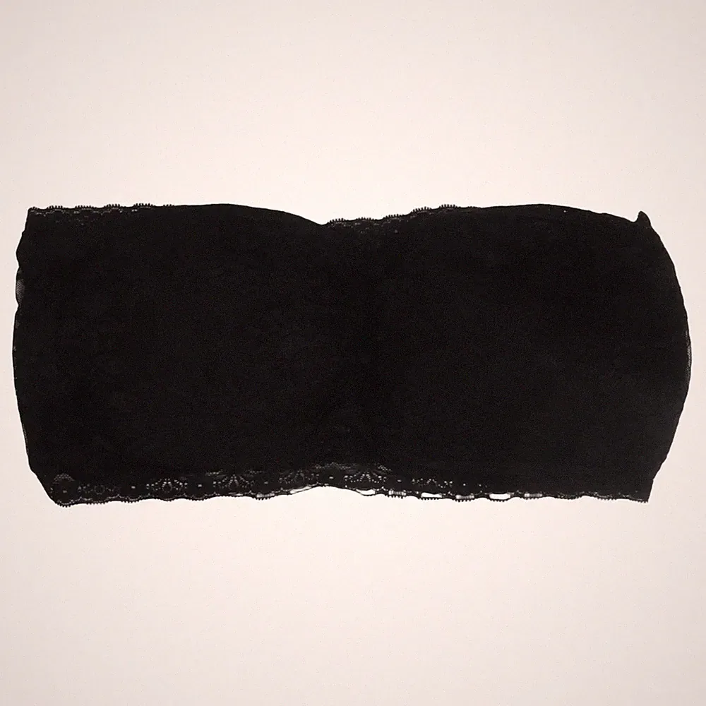 Hunkemöller, Bandeau-BH, Größe: L, Schwarz, Elasthan/Polyamid, Einfarbig #3ac