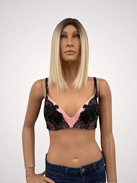 Hunkemöller bh schwarz Rose Größe 75 D neu