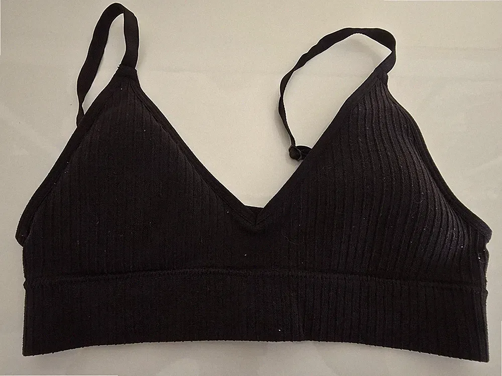 Hunkemöller Bralette Dianne Gr. S Sport BH Bustier schwarz