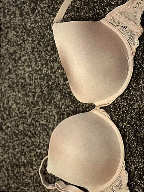 HUNKEMÖLLER Bügel-BH mit Spitz PUSH UP BH SCHALEN BH T-SHIRT BH DESSOUS 80E TOP