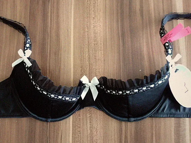 Hunkemöller Claudette ribbon bp black BH in Gr : 75 C NEU mit Etikett