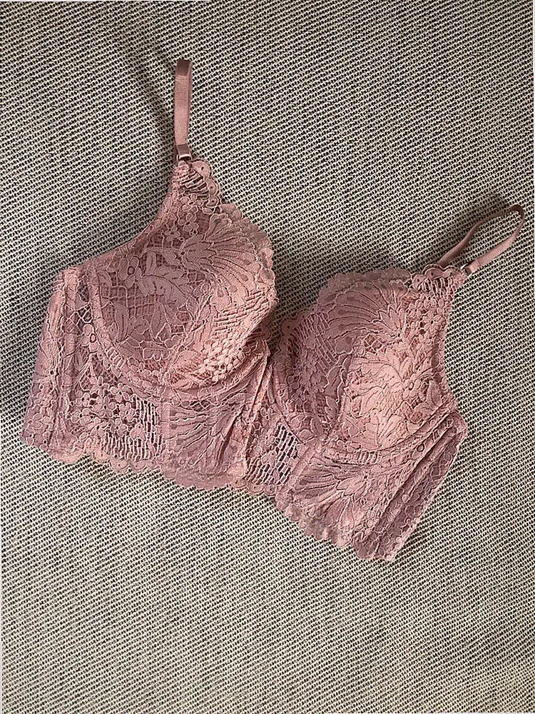 Hunkemöller Longline BH Essie altrosa 75C