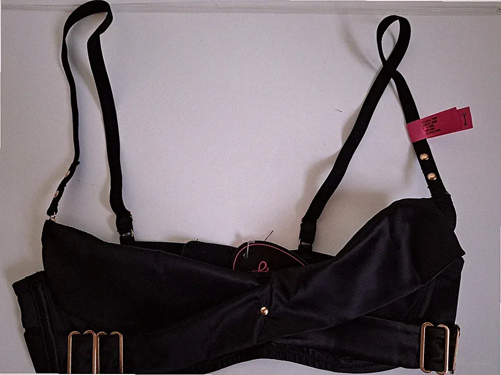 Hunkemöller Private Collection: BH Colette (Größe 75B, Schwarz) (NEU)