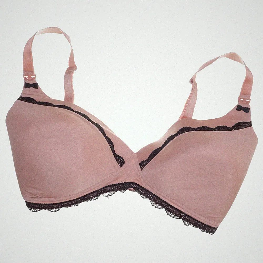 Hunkemöller, Still-BH, Größe: 105F, Pink/Schwarz #dfc