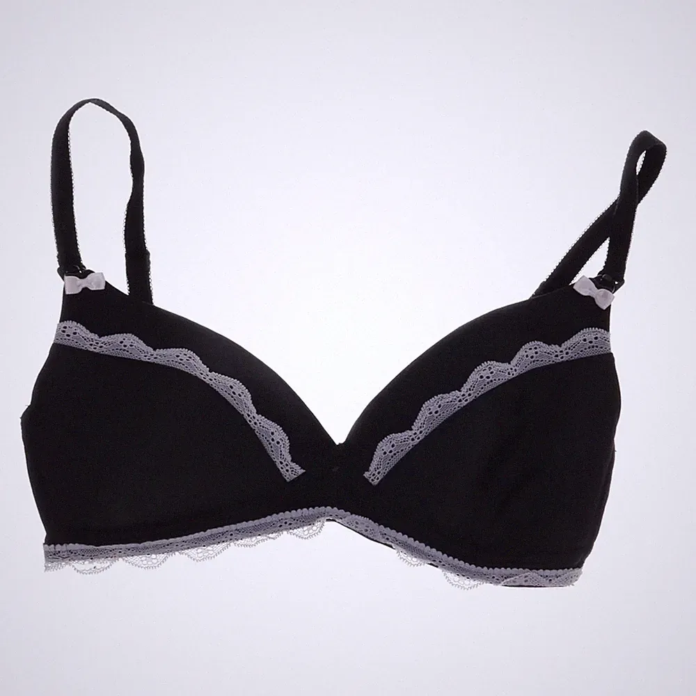 Hunkemöller, Still-BH, Größe: 75B, Still BH, Schwarz/Weiß #ujC
