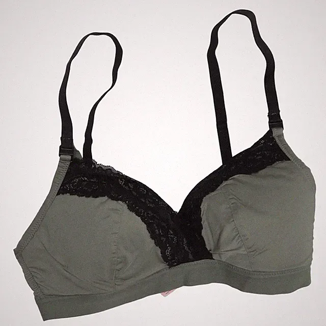 Hunkemöller, Still-BH, Größe: 75D, Grau/Schwarz #xrt