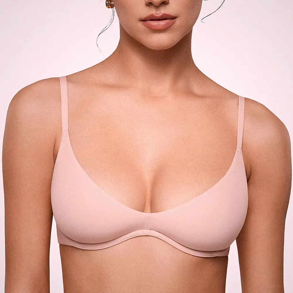 INLYRIC Damen Inbarely Plus Plunge BH U-Ausschnitt ungefüttert 34C, Gentle Rose