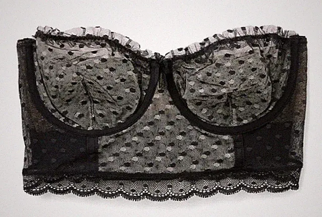 intimissimi Bandeau-Bustier Cool Elegance schwarz/cream Größe: 80C RB2565F 846J