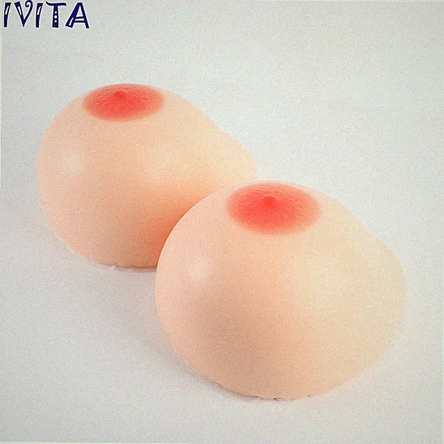IVITA KK Cup 14XL Groß Silikonbrüste 6000g/paar Crossdresser Fake Brüste