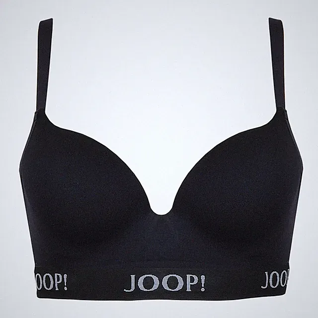 JOOP! Bügel-BH nahtloser BH mit Schalen Gr. 75 80 85 Cup A B C D Schwarz