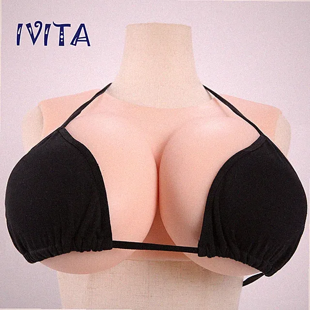 K Cup Transgender Silikonbrüste CD Drag Queen Huge Brustprothese Silikon Busen