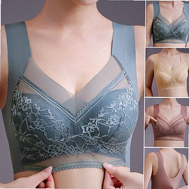 Komfort Weste Sport Push Up Bh Shapewear Damen Nahtlos Stretch Bequemes Crop