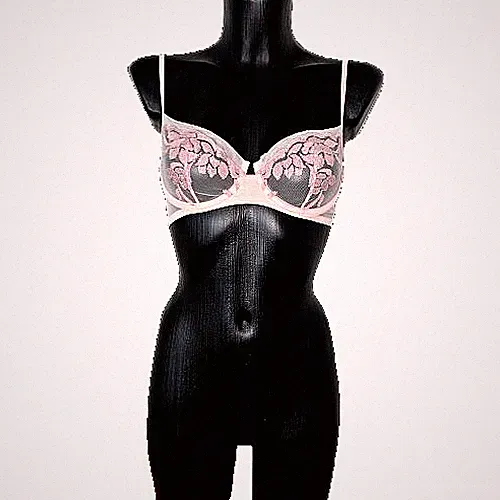 La Perla Exklusiver Bügel BH Rosa/Altrosa Seide Gr. 75 B *Luxus Dessous Neu