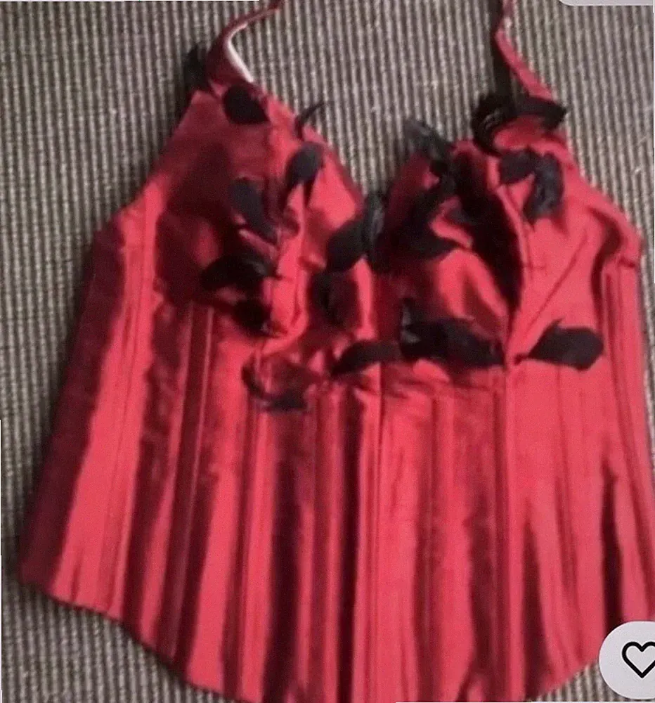 La Perla Gr. 2 Body Dessous Corsage Korsett Seide Push-Up BH Shirt Top Lingerie