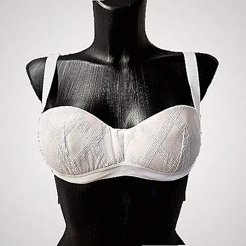 La Perla Studio exklusiver Bügel BH 80 B weiß, gepolstert Luxus Lingerie Neu