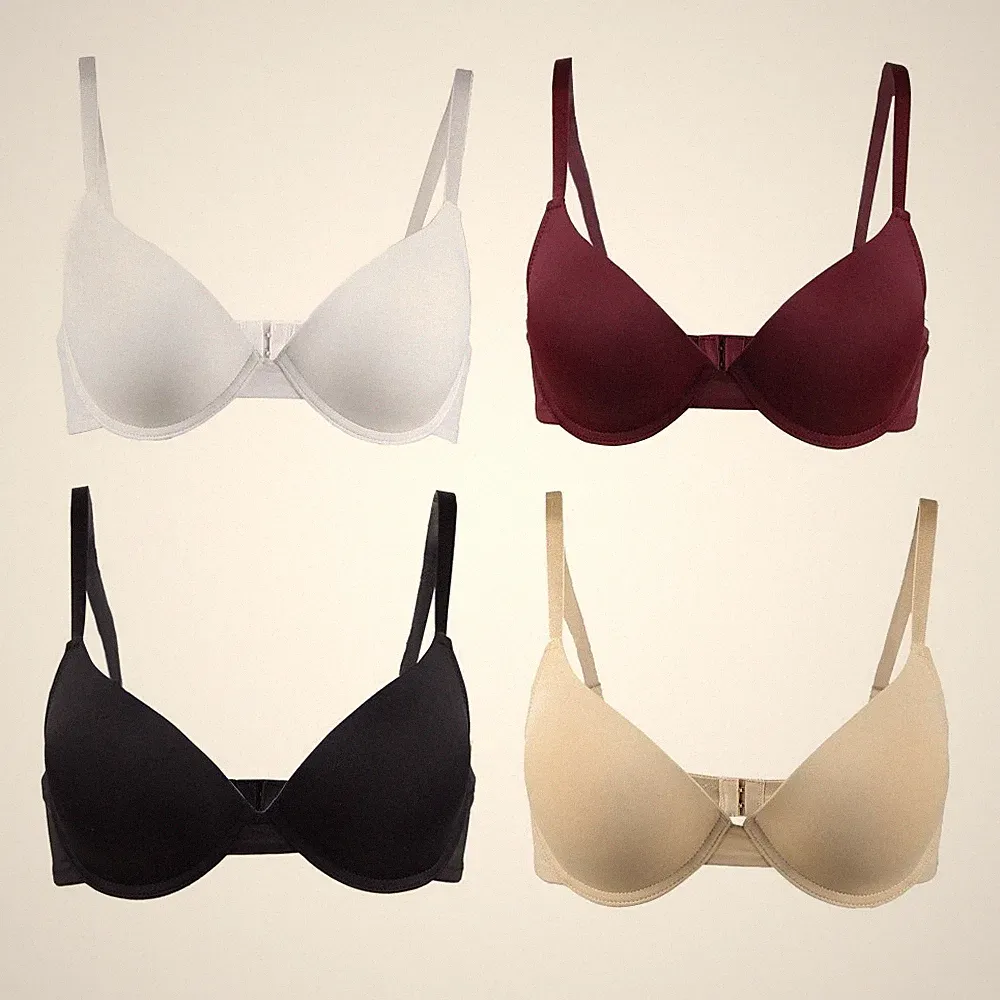 Lau-Fashion® T-Shirt BH Schalen Damen Klassisch Push Up Bügel Unterwäsche