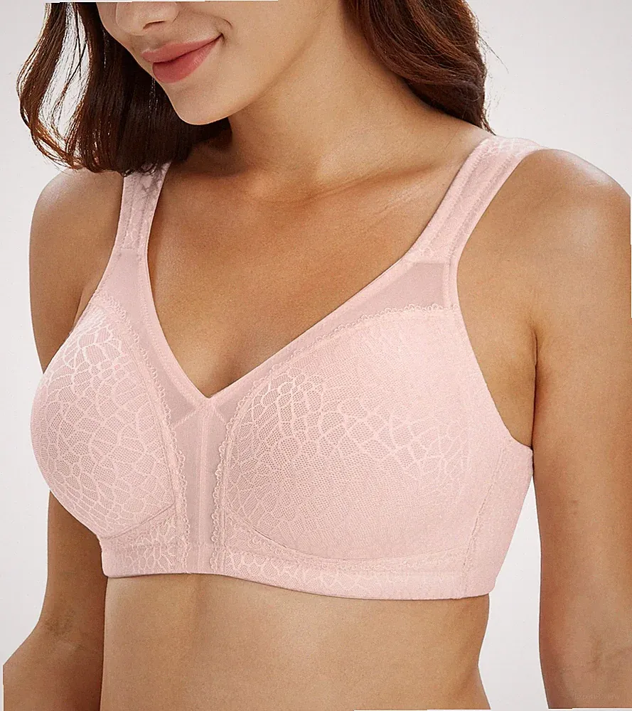 Lemorosy Full Coverage Non Padded Wireless Minimizer BH Damen Plus Size Under