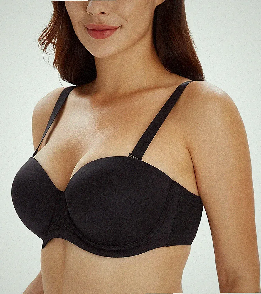 Lemorosy Multiway Contour Trägerloser BH Damen Übergröße Vollflächiger Bügel