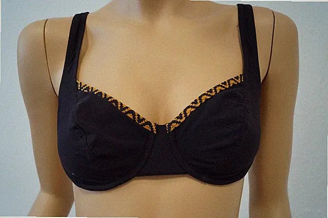 Lidea Xanadu Beach Bügel-Bikinitop Bade BH Gr.38 CUP: C nachtblau gemustert NEU