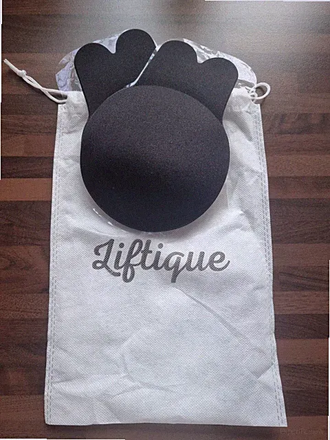 Liftique Klebe-BH schwarz Gr. C/D