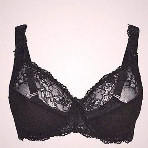Lingadore Daily 1400-5A Balconette BH mit Bügel Gr.75F UK 34E Spitze Schwarz