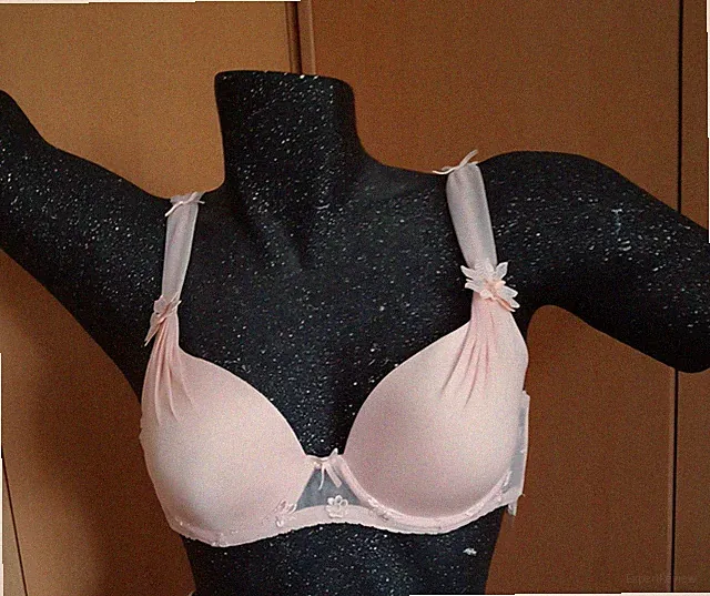 LINGADORE,SCHALEN- BH, B 75,hell rosé, edel, Neckholdervariation, Neu !!