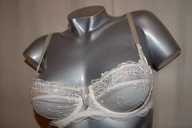 LISE CHARMEL Balkonett Bügel BH SUBLIME ELEGANCE Spitze & Perlen nacre 70B NEU