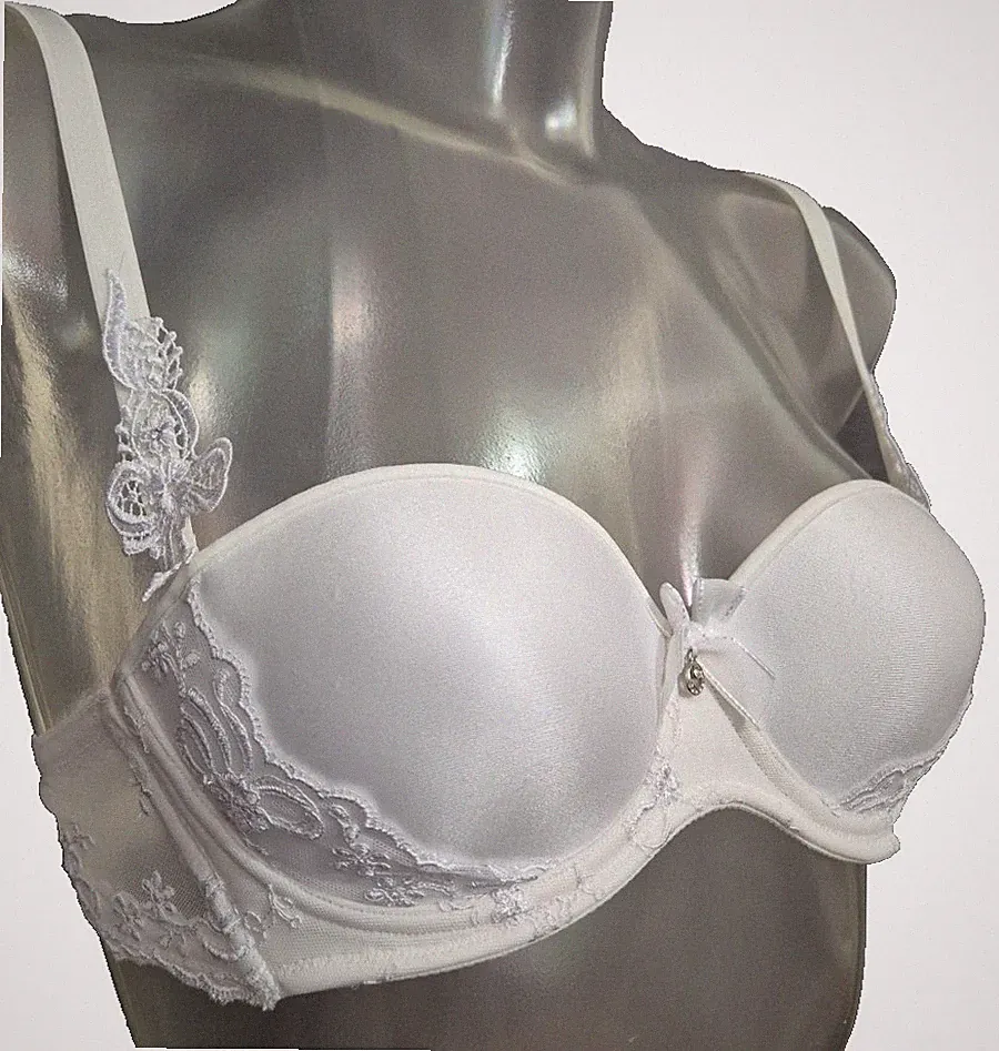 Lise Charmel Boheme Desir Braut Schalen Bügel-BH Gr.75A 34A Trägerlos Multiway