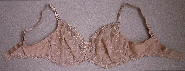 Lise Charmel Bügel-BH, Gr. 95D, Farbe: Haut, Spitze, **NEU**