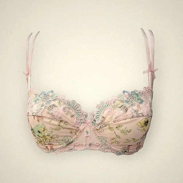 Lise Charmel Halbschalen BH Bügel Dressing Effeuillag 75C 75D 80C rose NEU