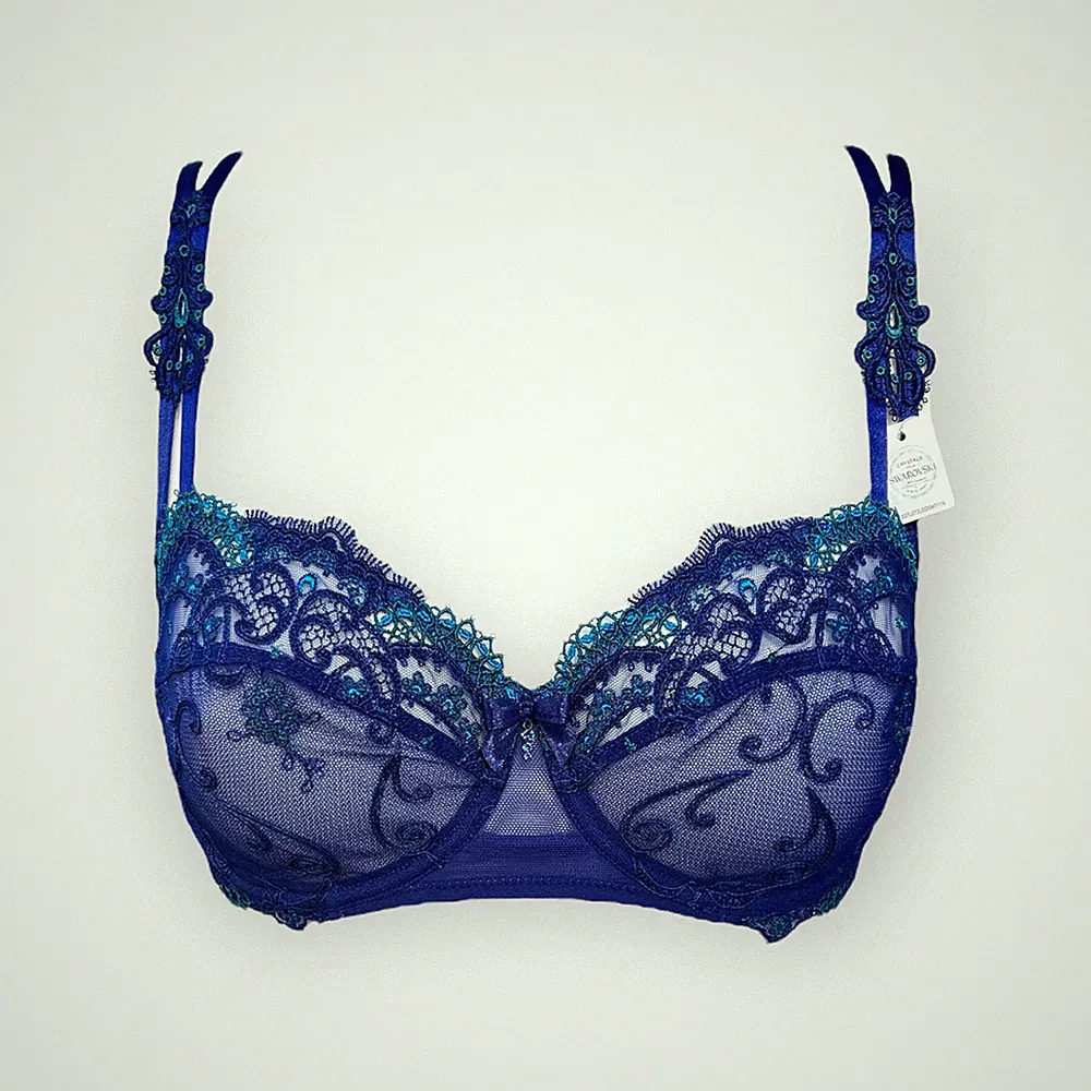 Lise Charmel Halbschalen BH mit Bügel Instant Couture Lagon 70D 70E 75D NEU