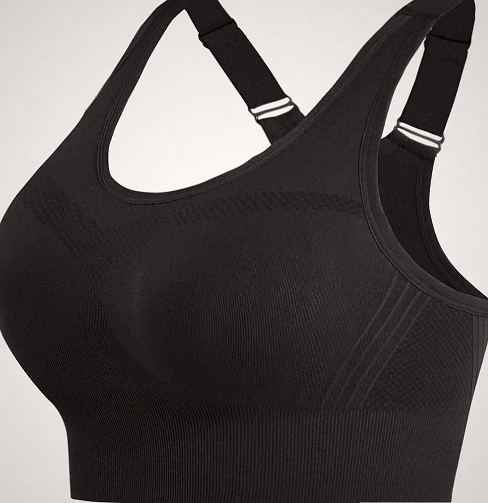 Litherday Sport BH Damen Push up Sports Bra Starker Halt Sport BH Ohne Buegel Mi