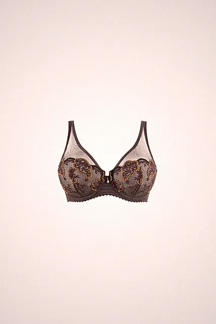 Louisa Bracq *Elise* Bügel-BH ungefüttert braun Gr. 80 85 95 C D E F NP 84,99€