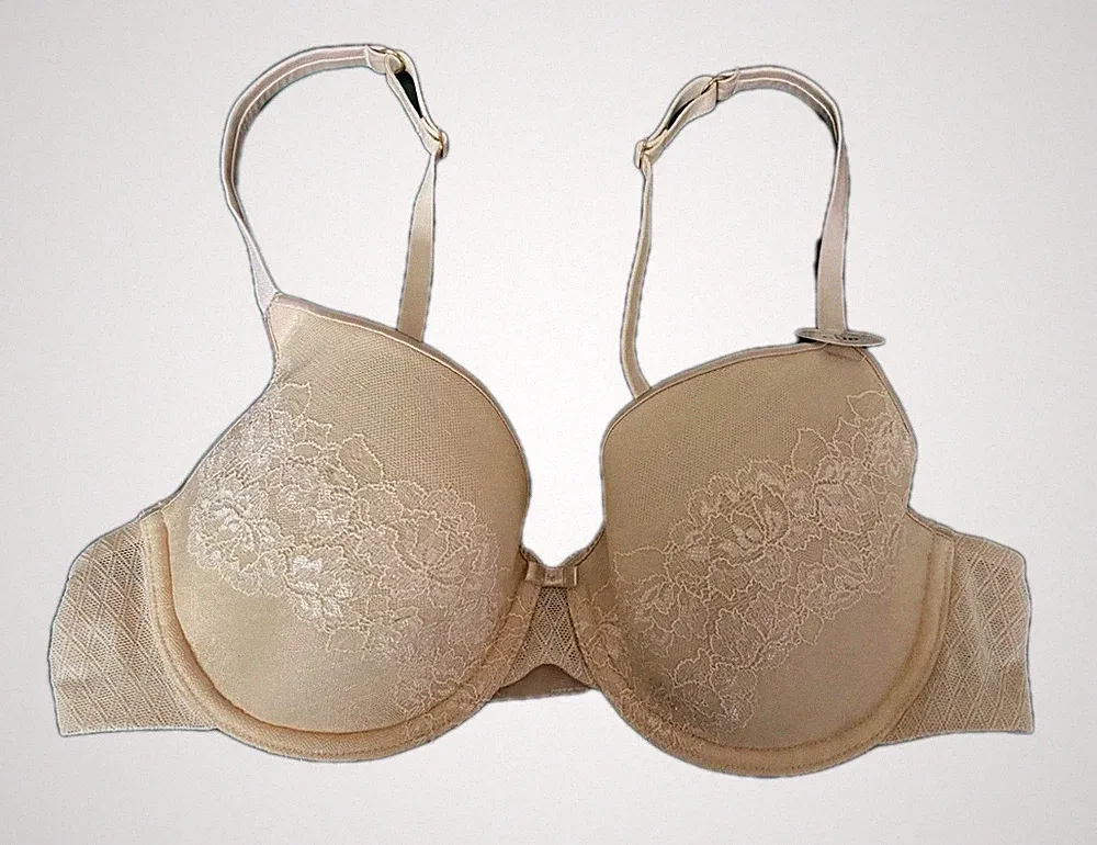 M&S BH Light As Air Bügel geformt nude Marks & Spencer Größe 36A 32DD
