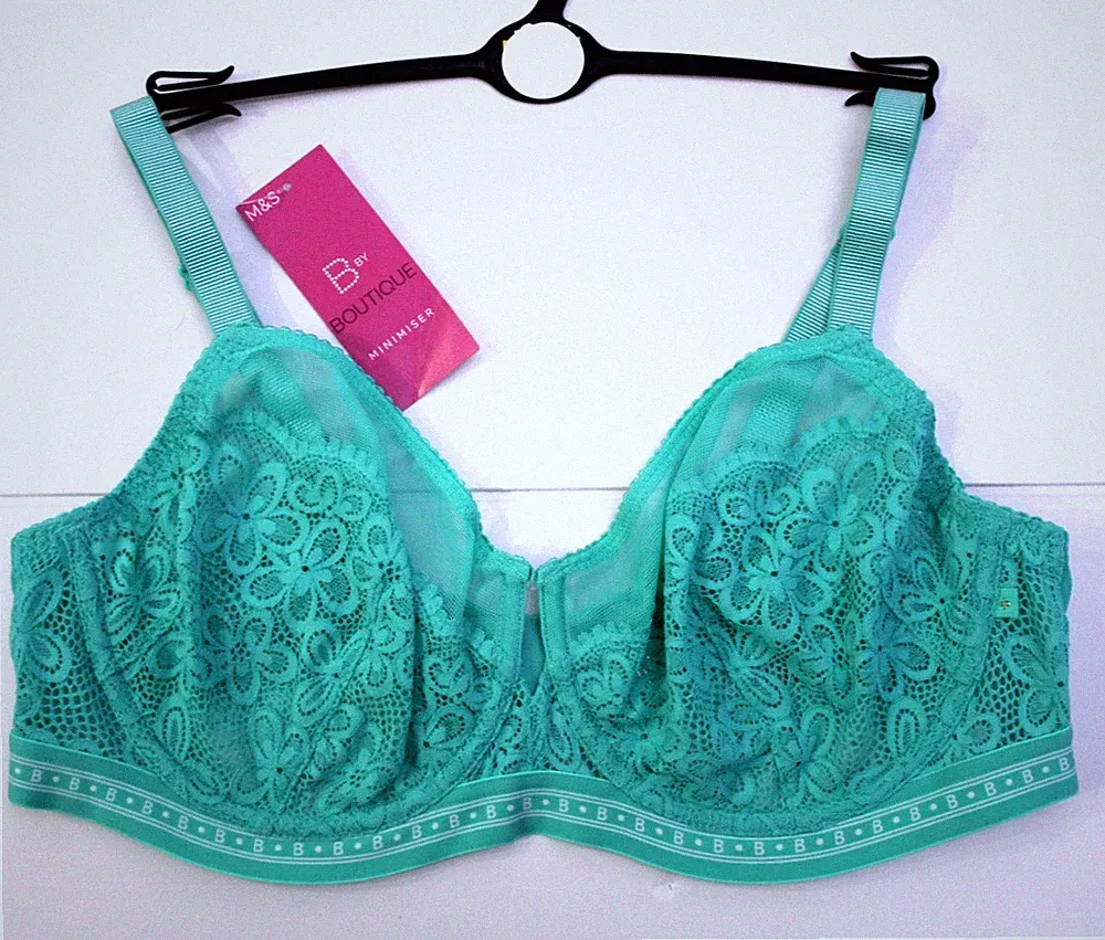 M & S Boutique Minimizer BH ohne Bügel ungepolstert ~ Gr. 34D 36C 38C 38D 40E 42C