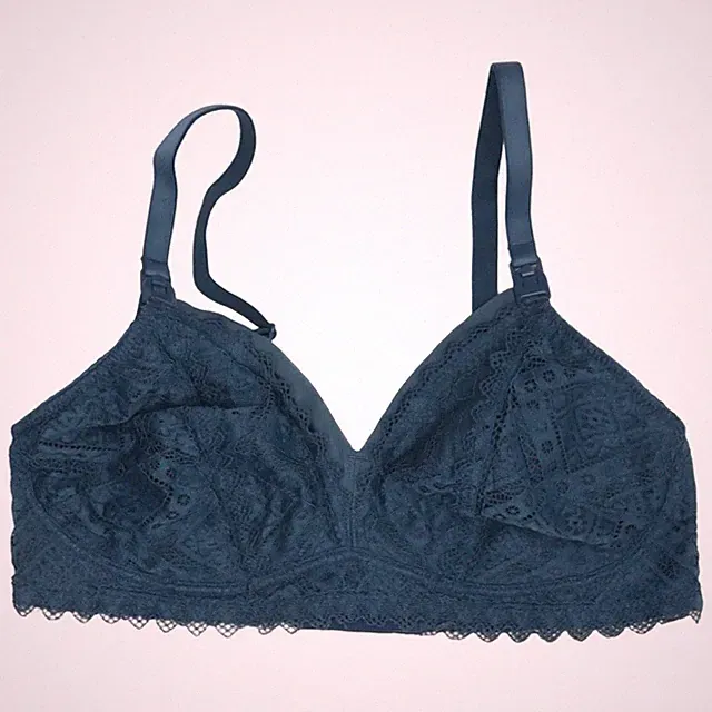 M&S Collection, Still-BH, Größe: 75C, Blau, Spitze, Damen #xin