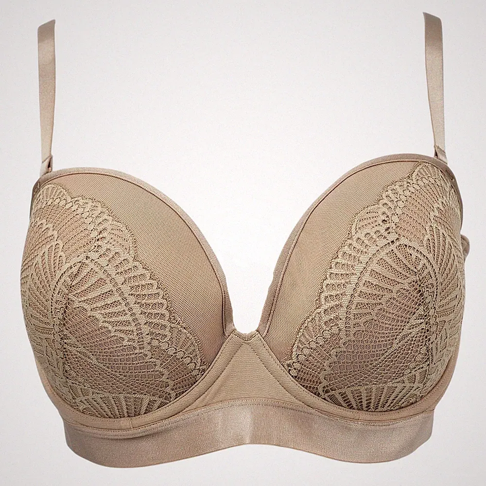 M&S Push-Up Trägerloser Plunge Damen BH UK Größe 38D