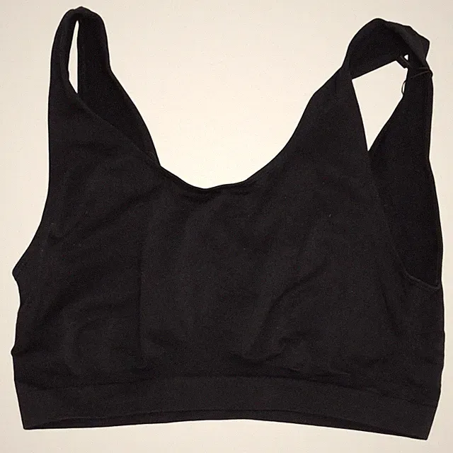 M&S, Sport-BH, Größe: XL, 3 Part Set, Schwarz, Elasthan/Polyamid, Einfarbig #VHr