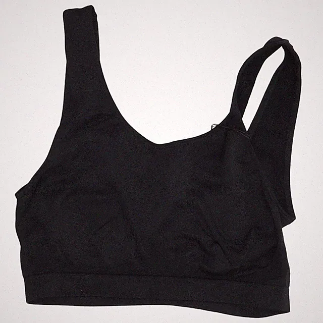 M&S, Sport-BH, Größe: XL, Schwarz, Elasthan/Polyamid, Einfarbig, Damen #Bpg