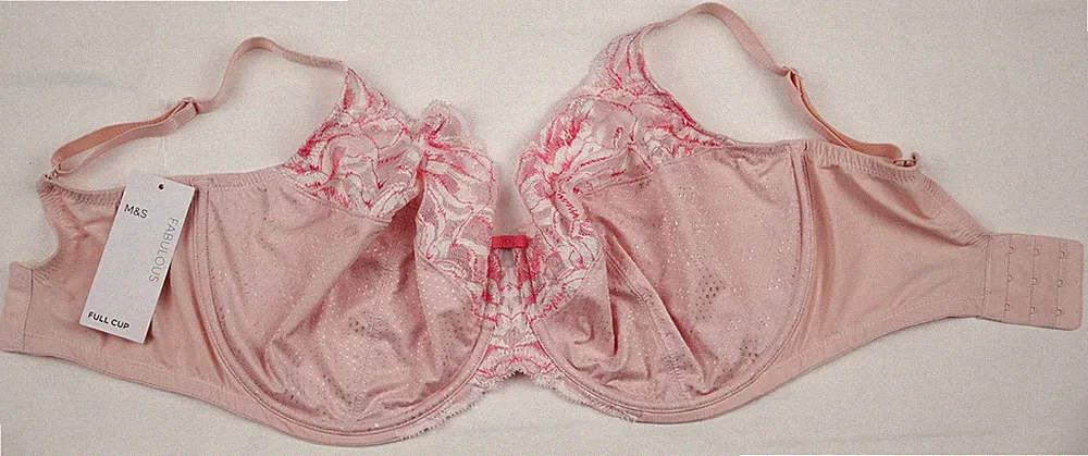M&S Vollschalen BH Größe 44GG Damen z