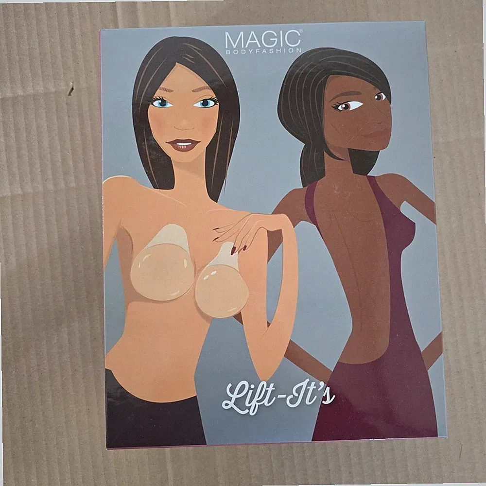 MAGIC BODYFASHION Lift It's Klebe-BH – Rückenfrei, Silikon (NEU)