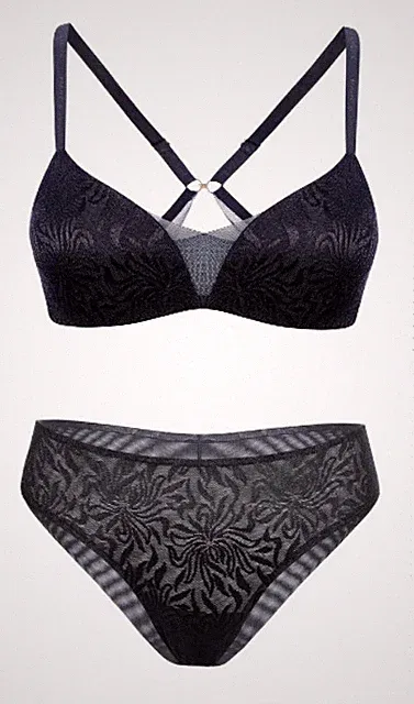 Marc & Andre Push-up-BH SET gepolstert Ohne Bügel Gr.85A UK38A & Slip 42/XL