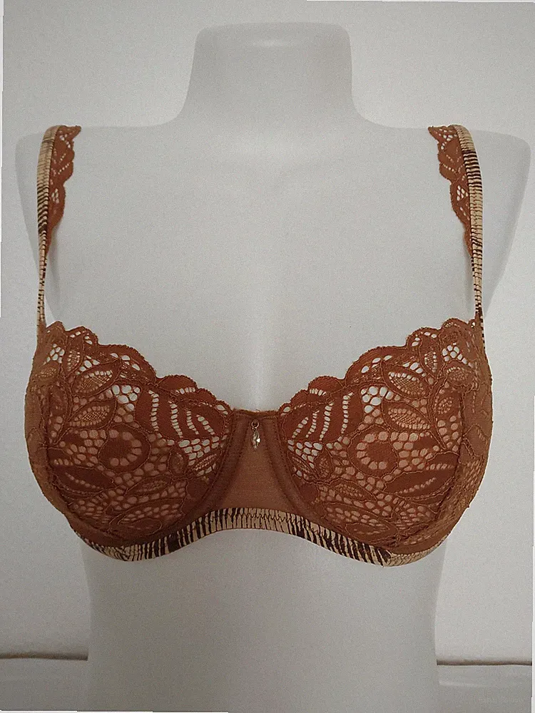 MARIE JO AMALIE Brauner Balconette BH Gr.75 C NEU mit Etikett NP€95